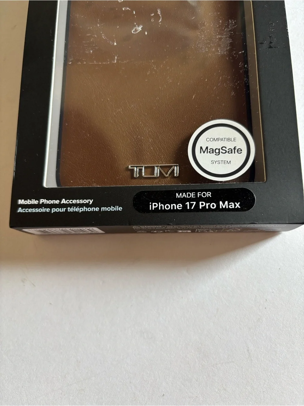 Tumi Leather Protective Case For iPhone 17 Pro Max